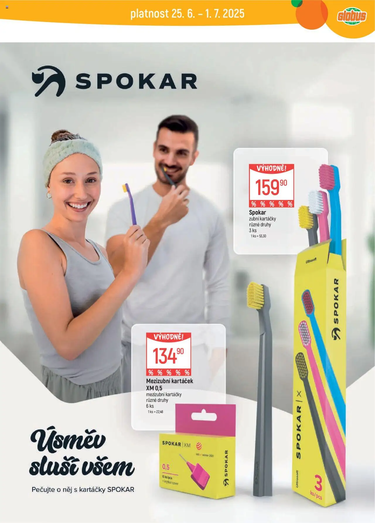 Globus leták - Chomutov od 25.06.2025 | Strana: 30 | Produkty: Globus, Mezizubní kartáčky