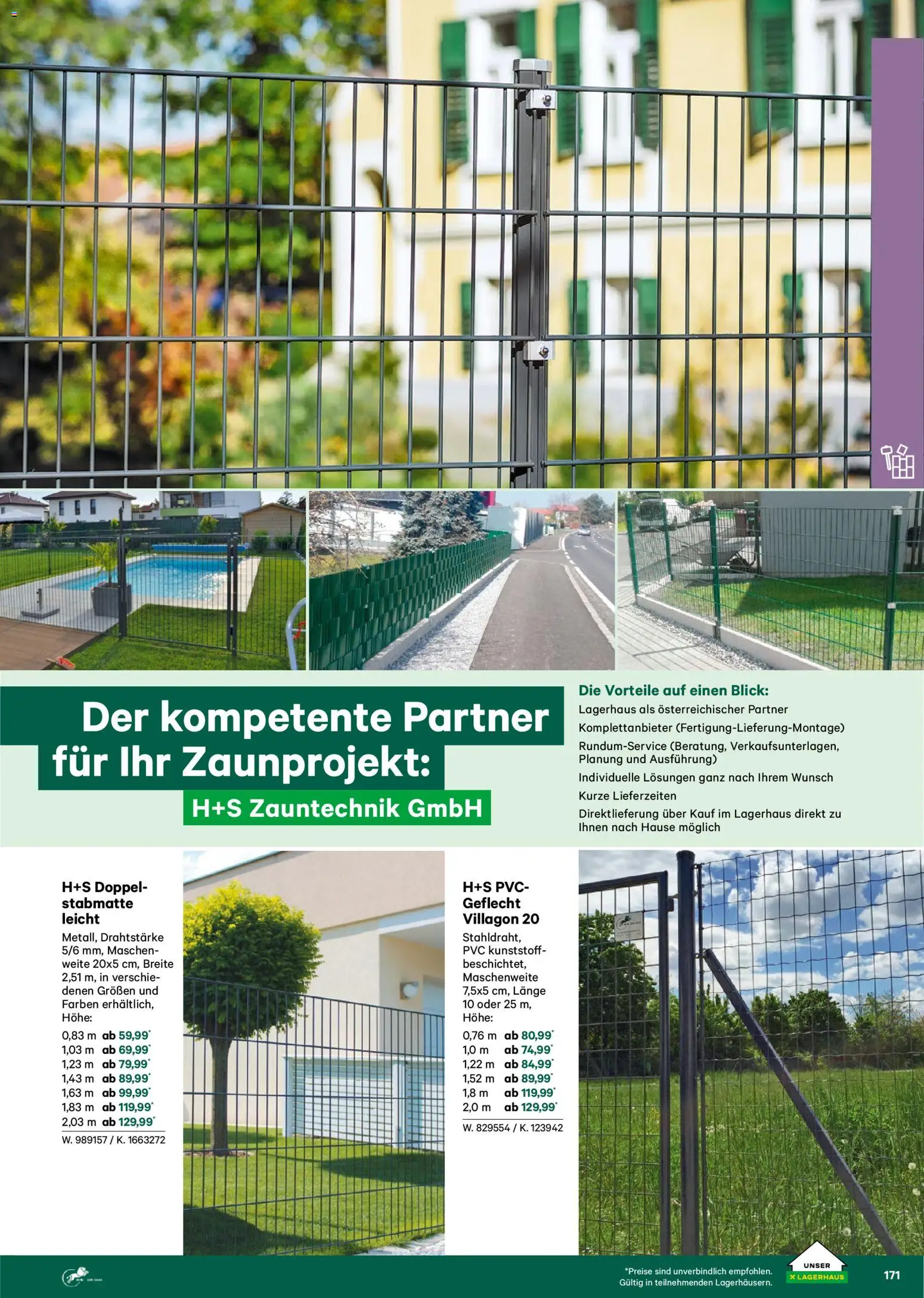 Lagerhaus  Garten und Freizeit Katalog 2026 gültig ab 22.02.2026 | Seite: 171