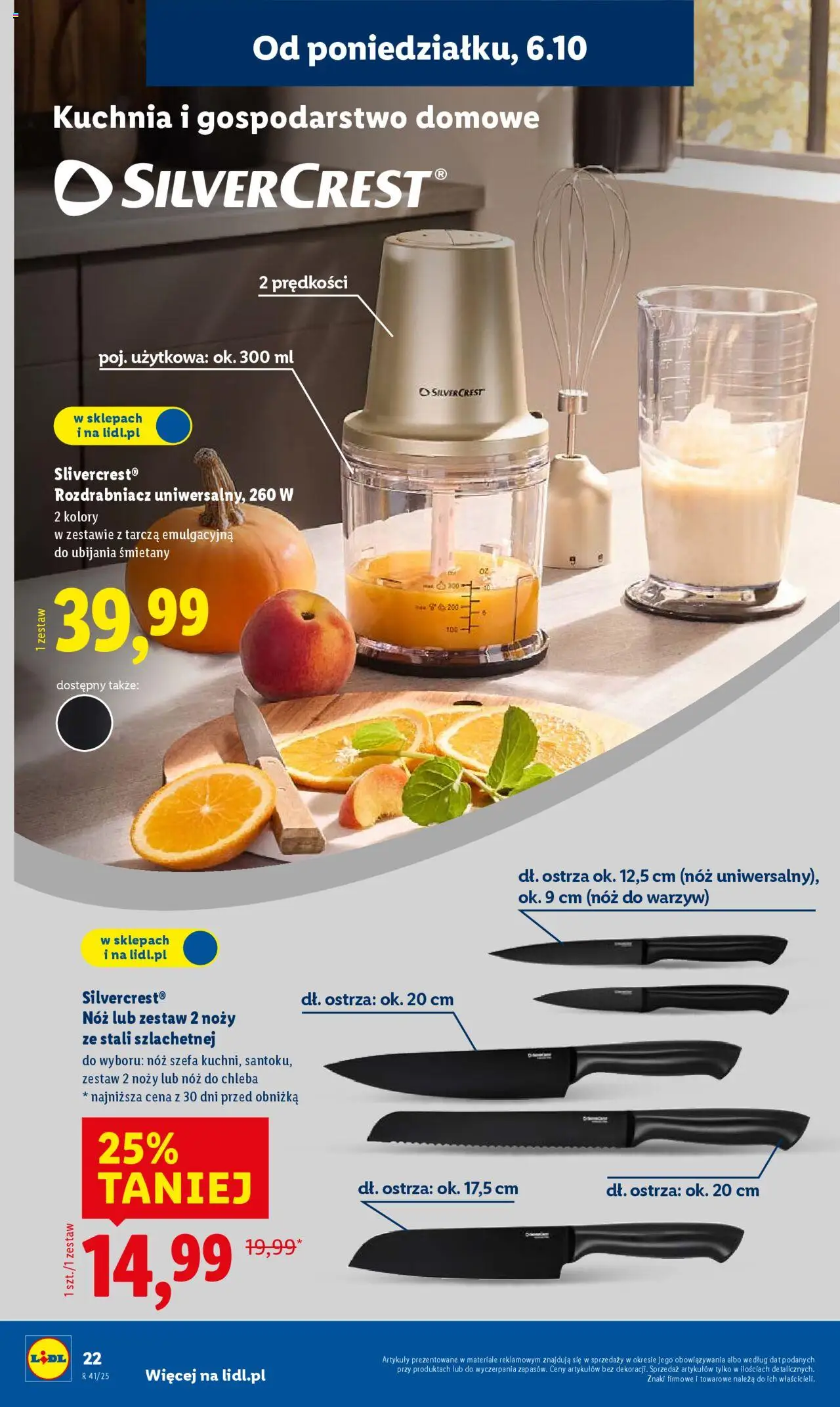 Lidl Katalog od 06.10.2025 | Strona: 22