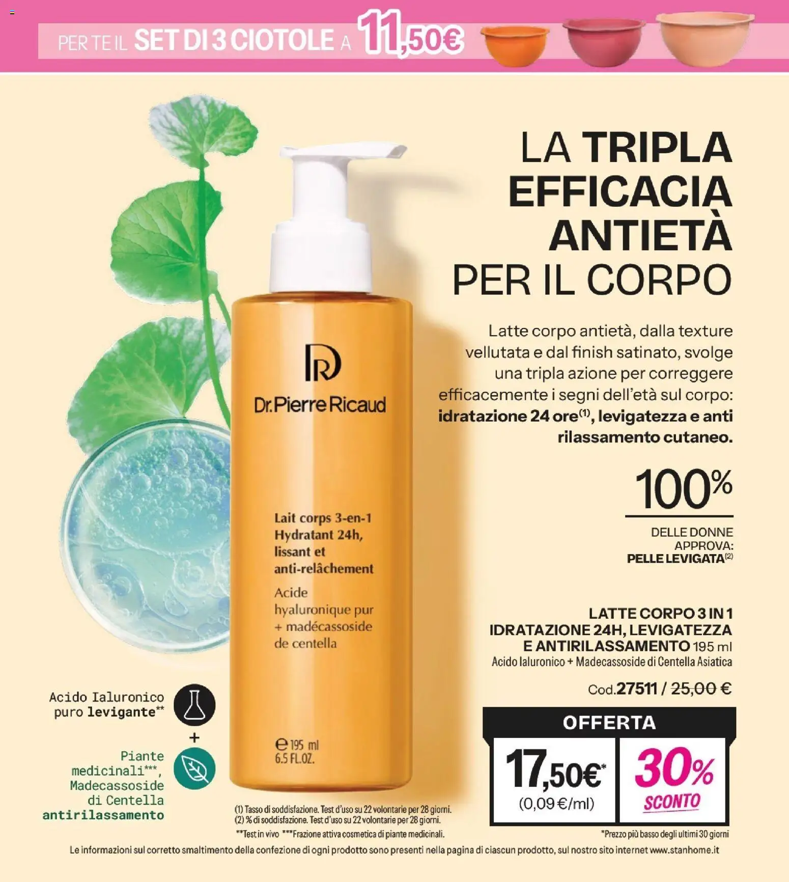 Volantino Stanhome del 10.03.2026 | Pagina: 23 | Prodotti: Latte