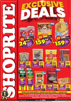 Shoprite specials catalogue – valid from 05.01.2026