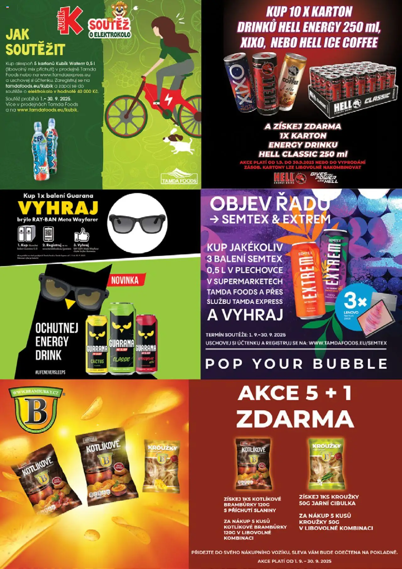 Tamda Foods leták od 10.09.2025 | Strana: 26 | Produkty: Bramburky, Brýle, Semtex, Elektrokolo