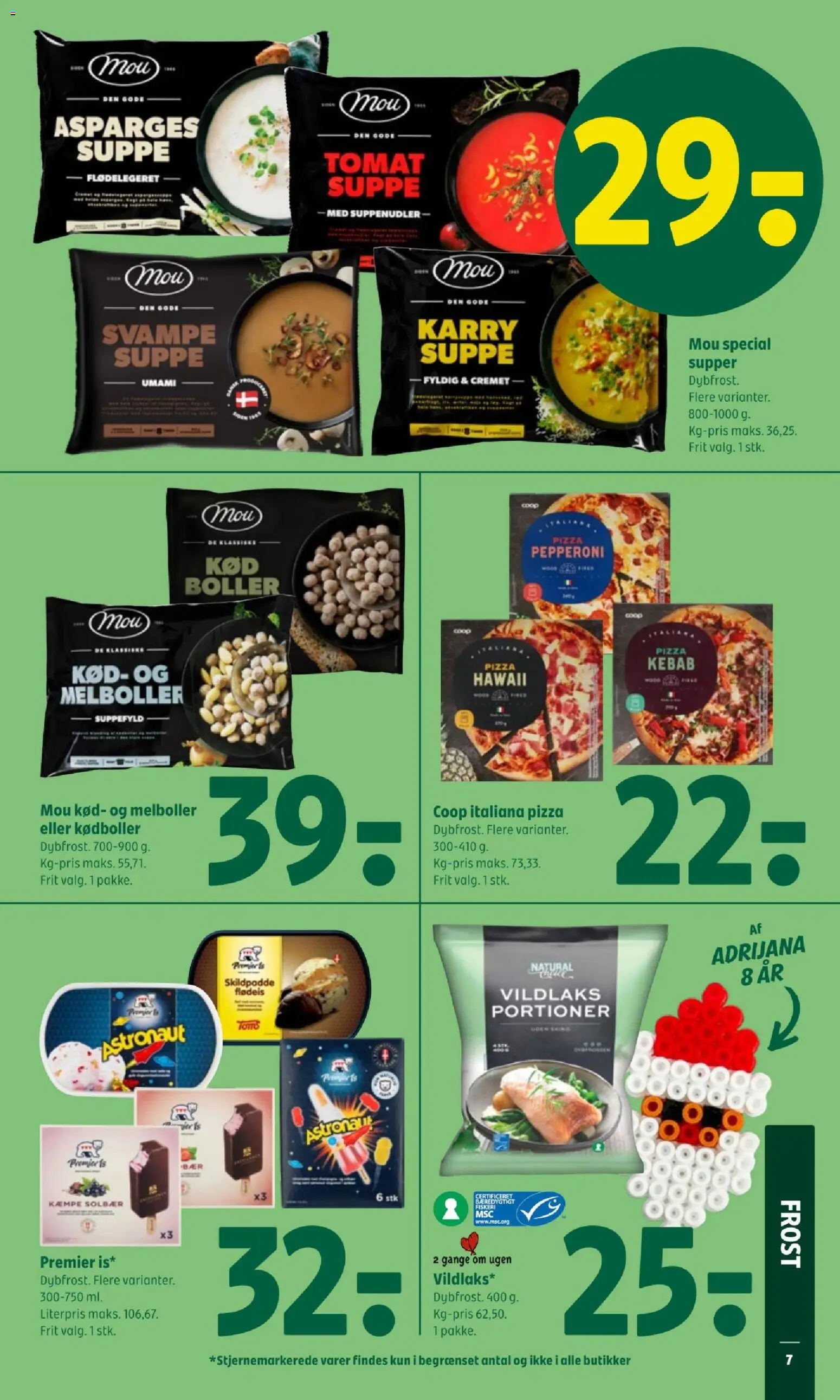 Coop 365 tilbudsavis – gyldig fra 18.12.2025 | Side: 9 | Produkter: Karry, Pizza, Kebab, Asparges