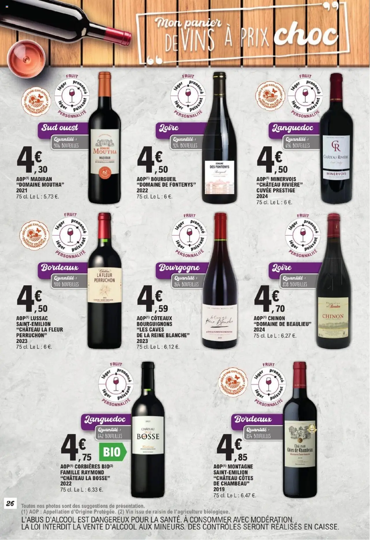  | Page: 26 | Produits: Raisin, Panier, Vin