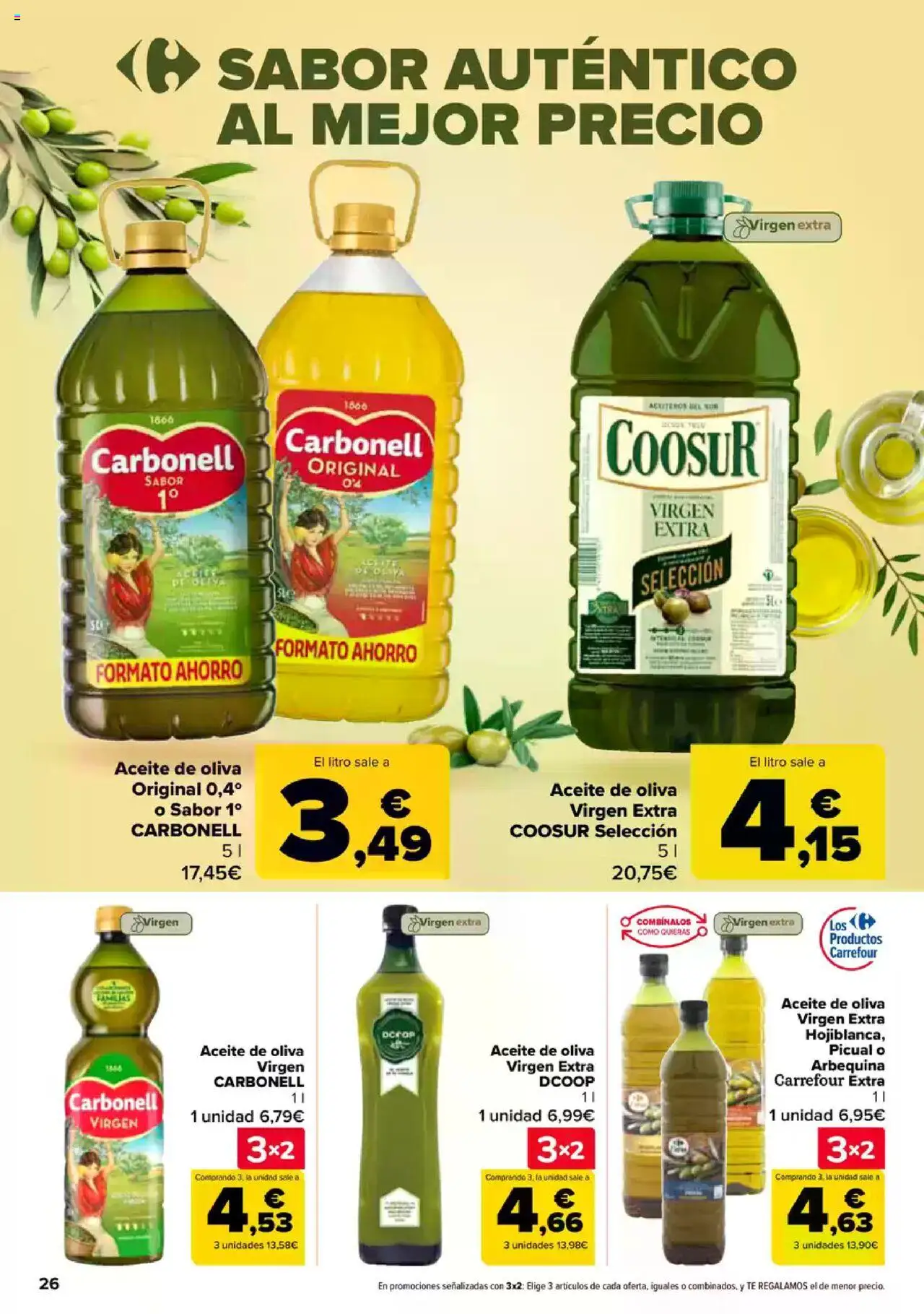 Carrefour folleto │ válido desde el 26.06.2025 | Página: 25 | Productos: Aceite, Aceite de oliva, Aceite de oliva virgen extra