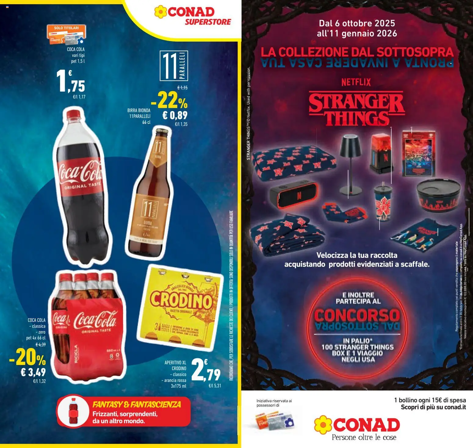 Volantino Conad del 19.11.2025 | Pagina: 37 | Prodotti: Birra, Arancia, Coca Cola, Aperitivo