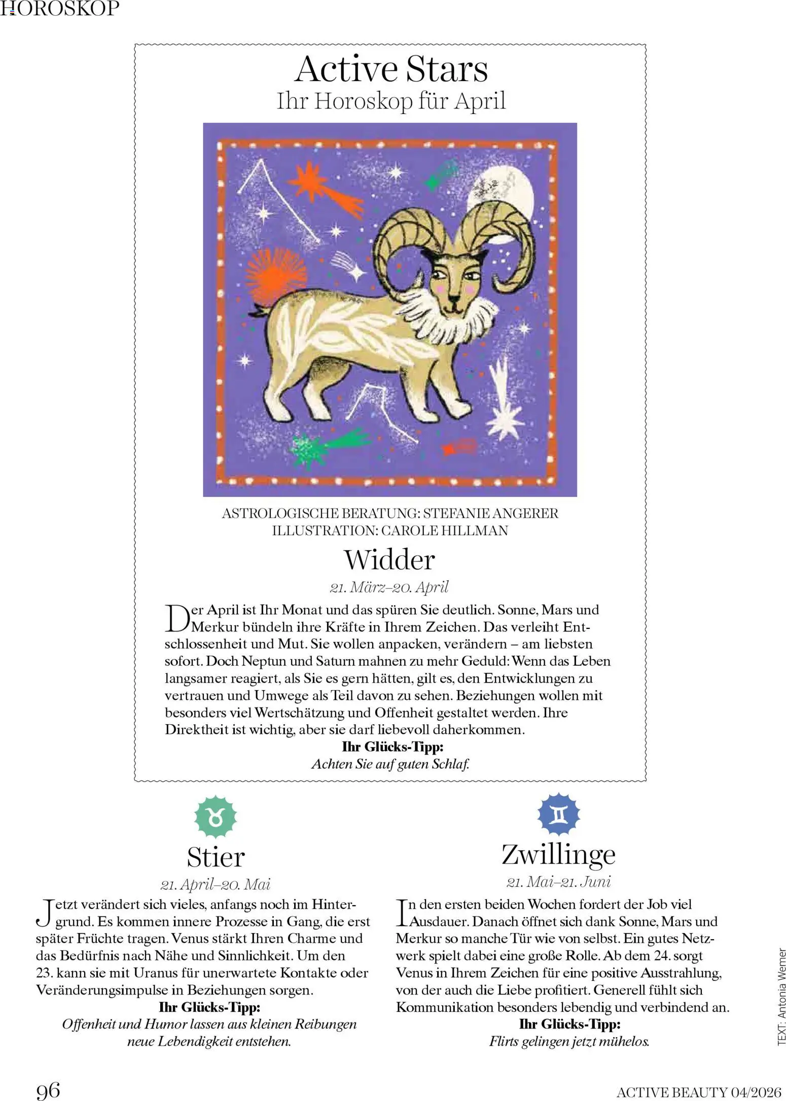 dm drogerie markt Active Beauty Magazin 04/2026 gültig ab 01.04.2026 | Seite: 96