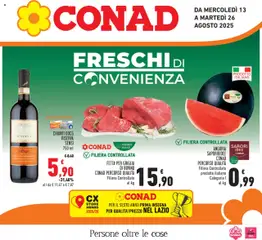 Anteprima del volantino Volantino Conad	 valido a partire dal 13.08.2025