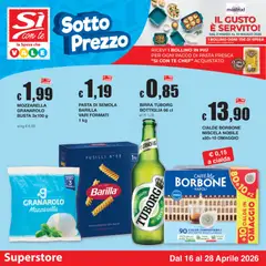 Anteprima del volantino Sì con Te volantino Superstore valido a partire dal 16.04.2026