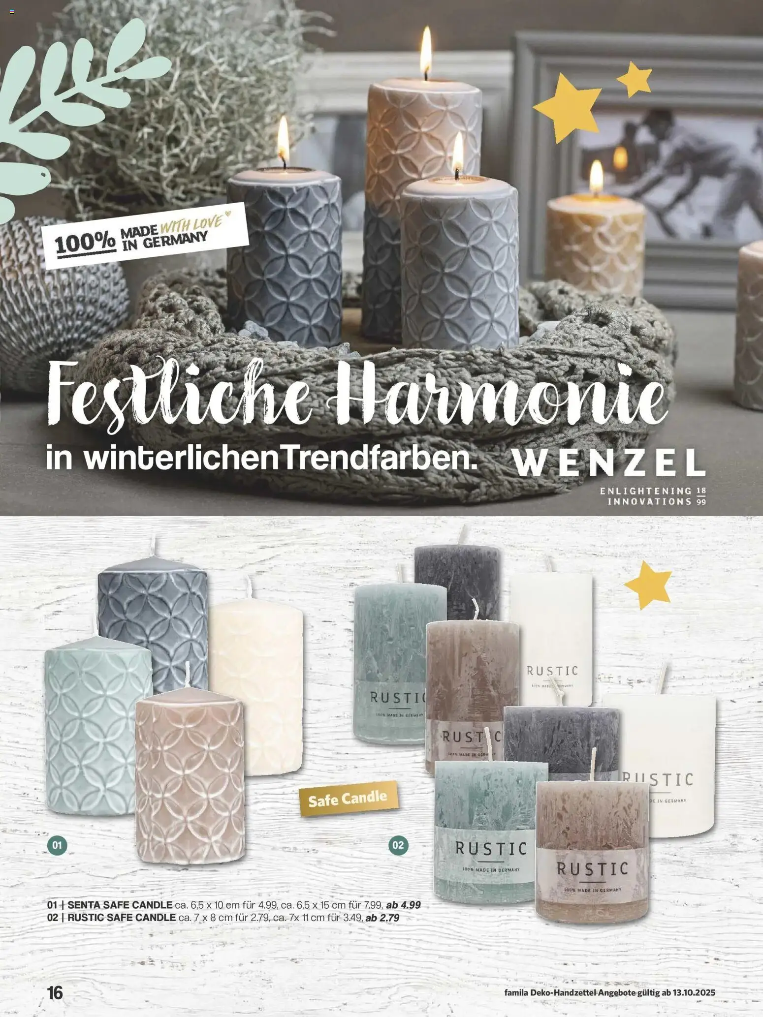 Famila Nordwest - Famila: Weihnachtsdeko – gültig ab 12.10.2025 | Seite: 16