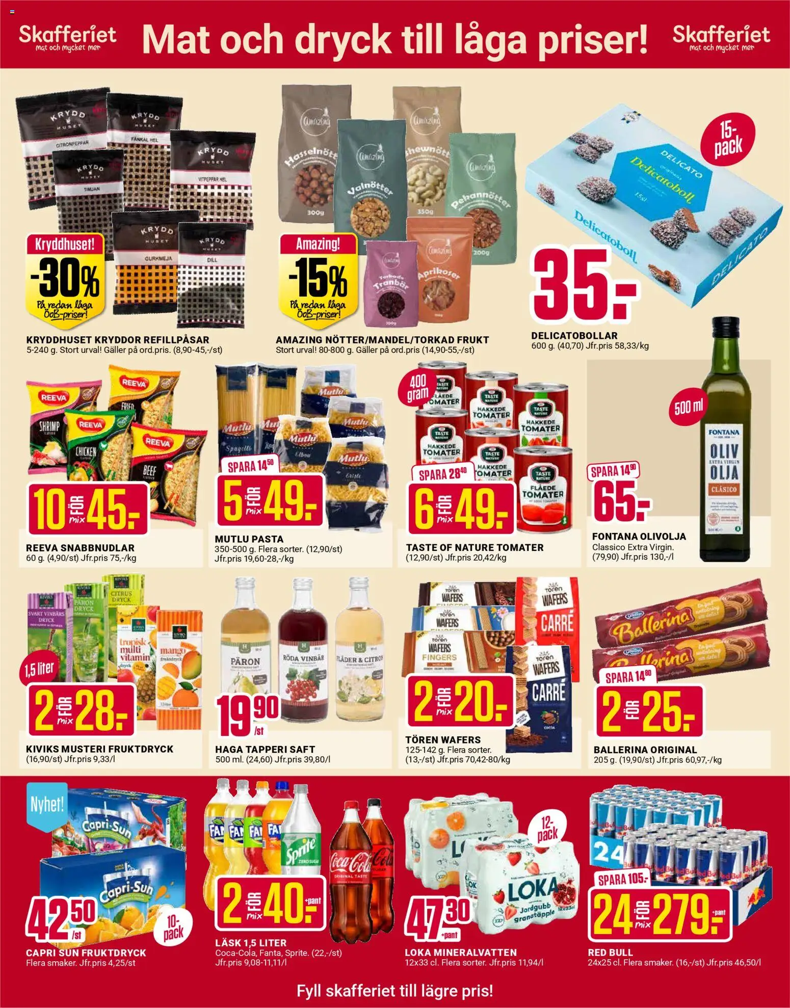 ÖoB reklamblad aktuell från 07.04.2026 | Sida: 2 | Produkter: Ballerina, Sprite, Mango, Fänkål