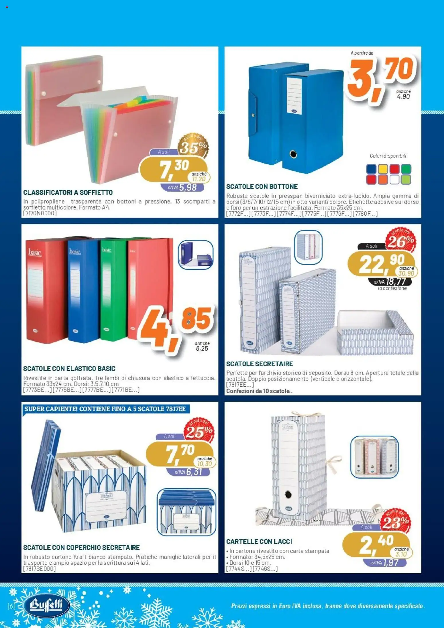 Volantino Buffetti del 01.11.2025 | Pagina: 6