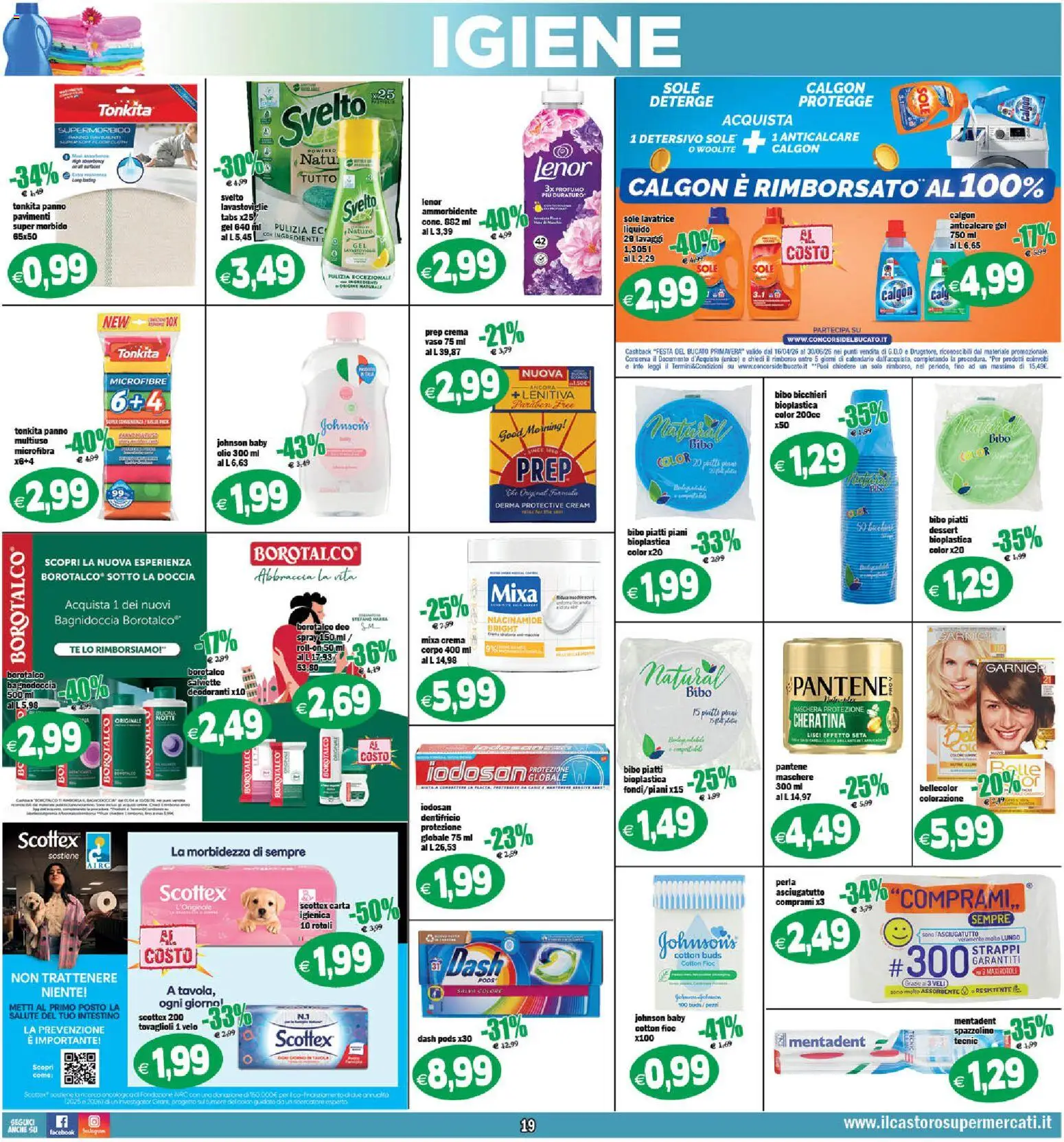 Volantino Il Castoro del 17.04.2026 | Pagina: 19 | Prodotti: Crema, Maschera, Olio, Vaso