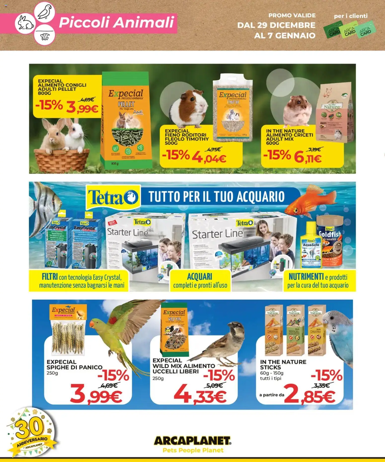 Volantino Arcaplanet del 29.12.2025 | Pagina: 6 | Prodotti: Pellet, The