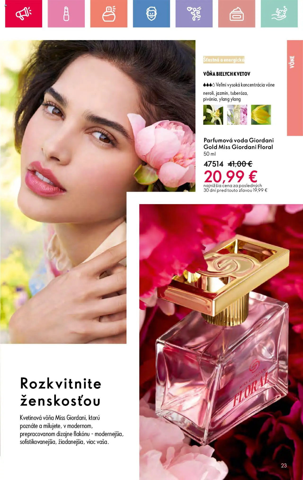 Katalóg Oriflame 12 2025 │ platný od 17.08.2025 | Strana: 23 | Produkty: Voda