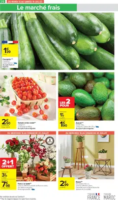  | Page: 24 | Produits: Avocat, Rosier, Courgette, Tomate cerise