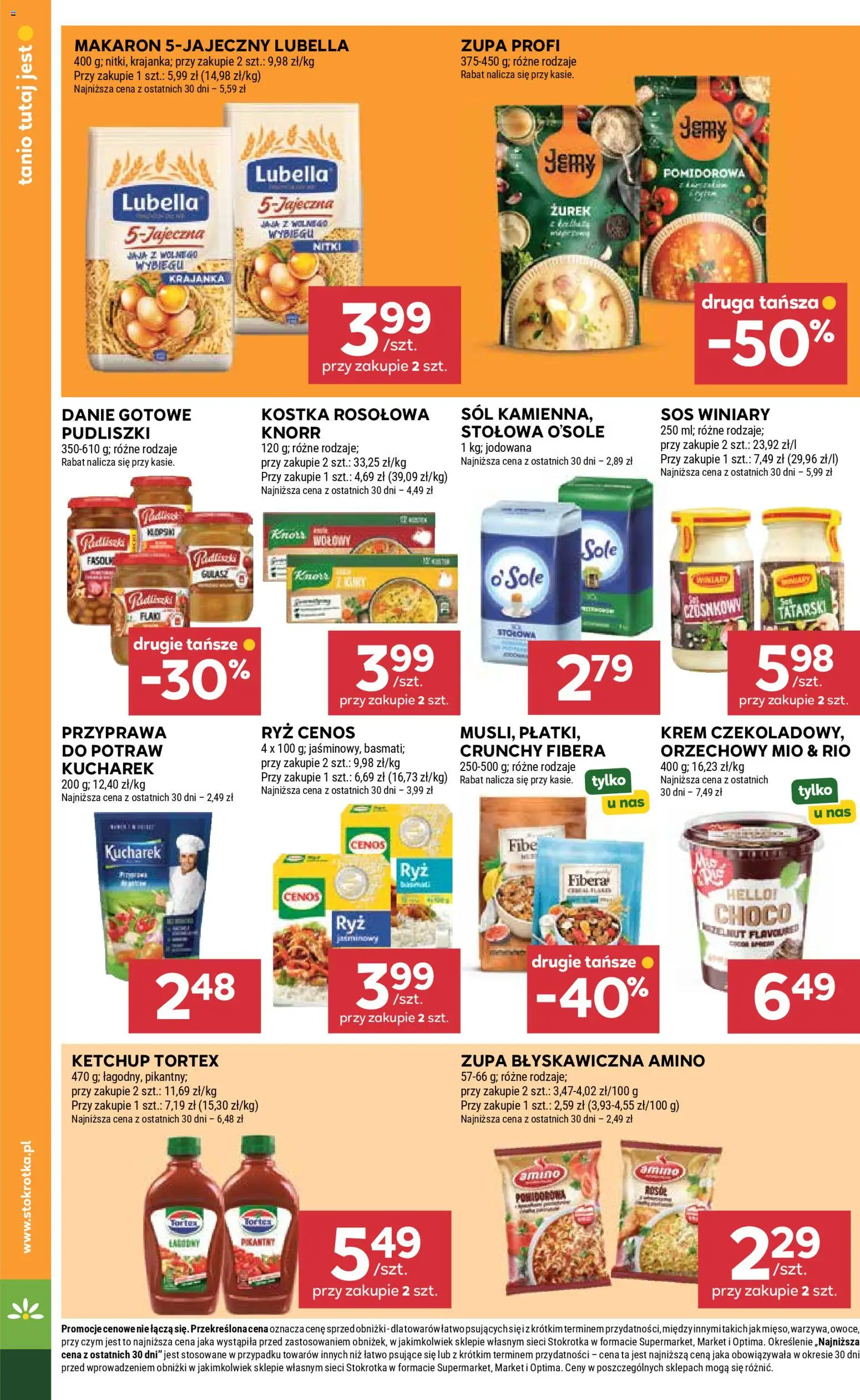 Stokrotka gazetka - Market od 29.04.2026 | Strona: 20 | Produkty: Stokrotka, Ketchup tortex, Ryż, Gulasz