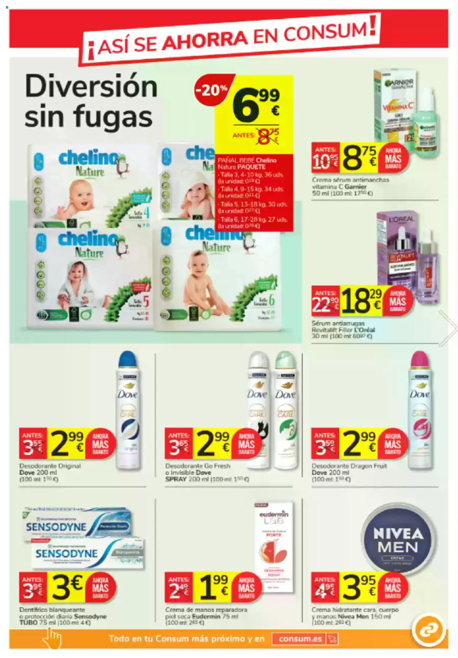 Consum folleto │ válido desde el 23.10.2025 | Página: 11 | Productos: Crema de manos, Sérum, Crema, Crema hidratante
