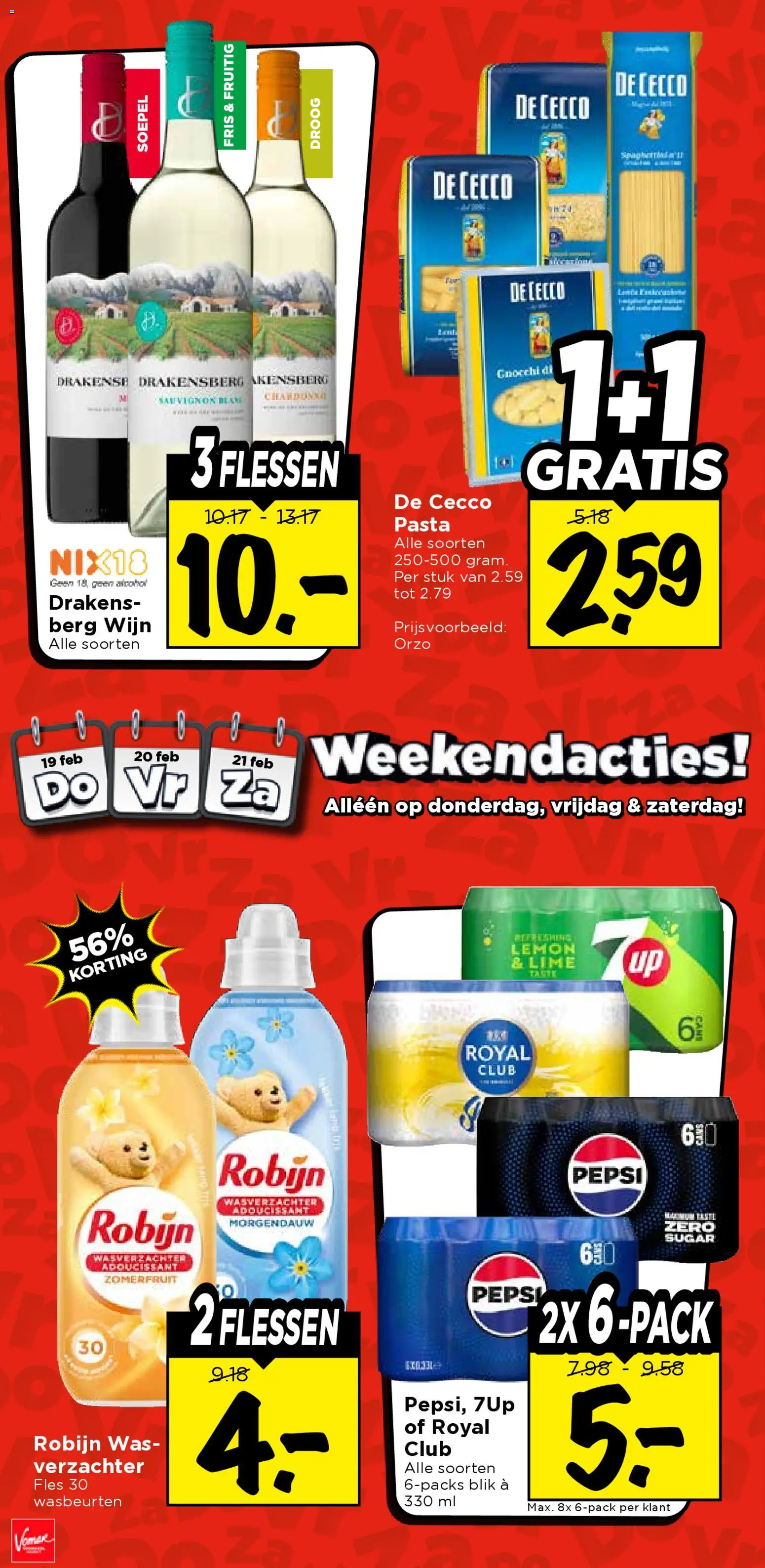 {H1} | Pagina: 36 | Producten: Wasverzachter, Wijn, Pasta, Was