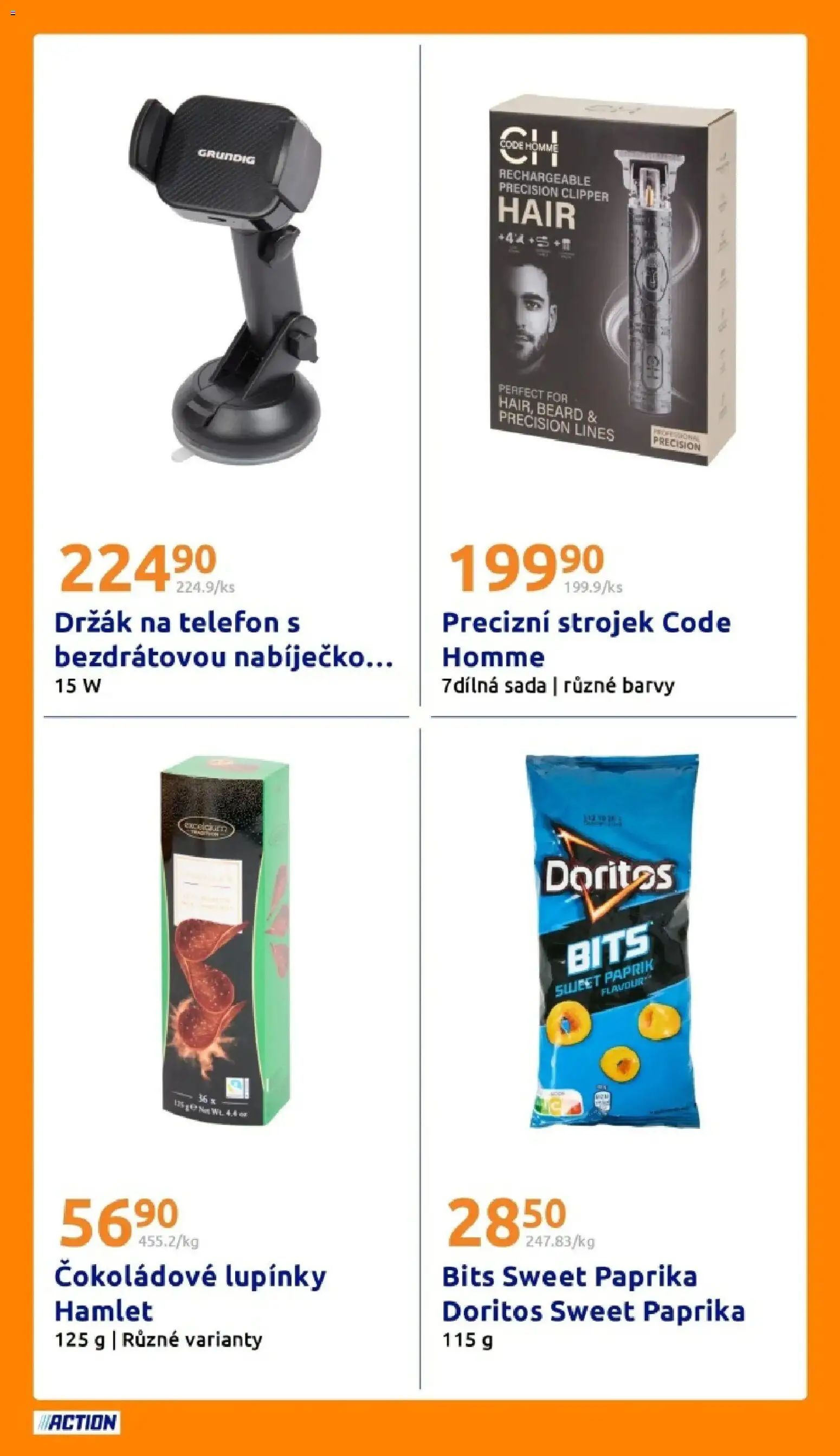 Action aktuální leták od 08.04.2026 | Strana: 21 | Produkty: Telefon, Doritos, Paprika, Barvy
