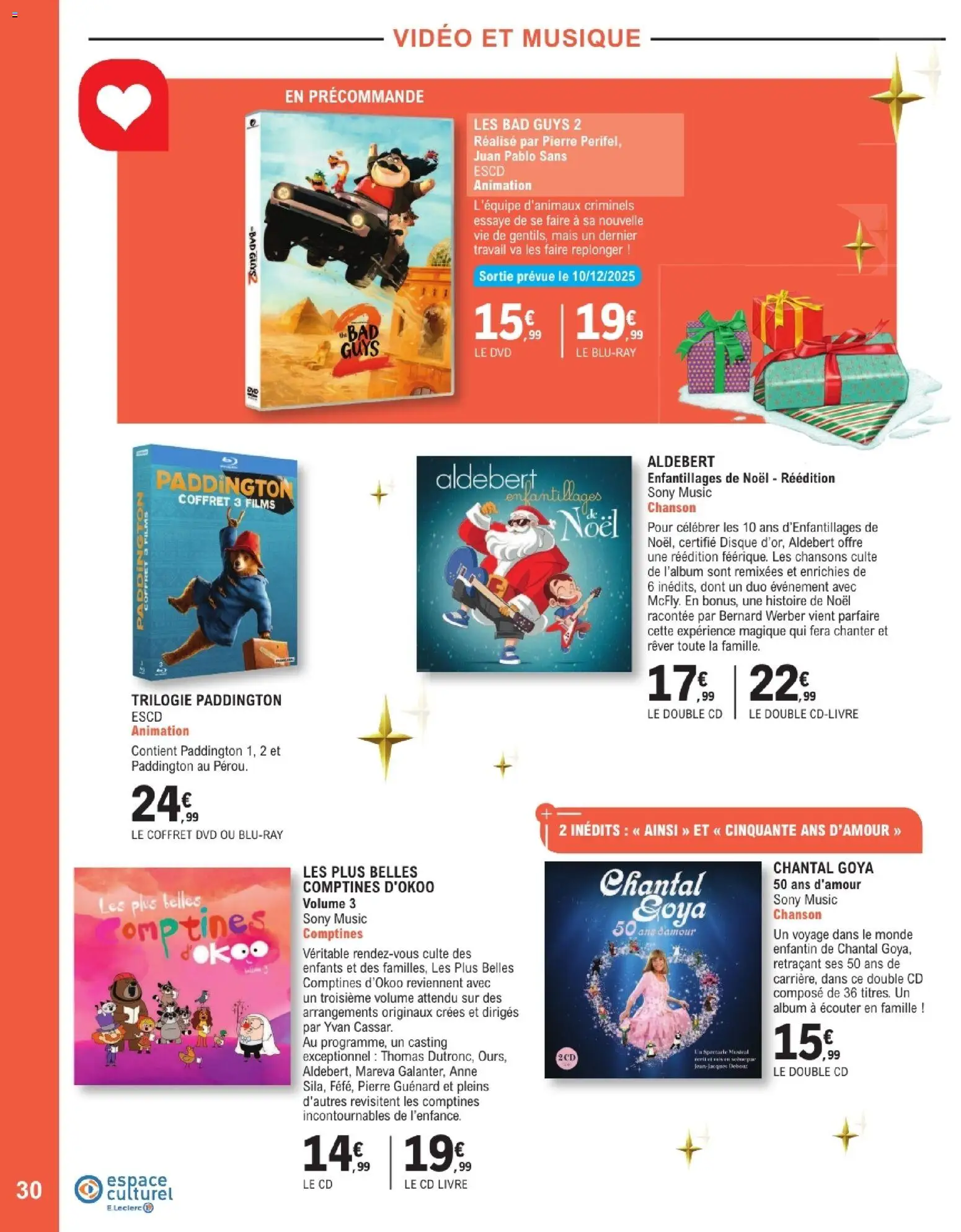 {H1} | Page: 30 | Produits: Vidéo, Mais, Livre