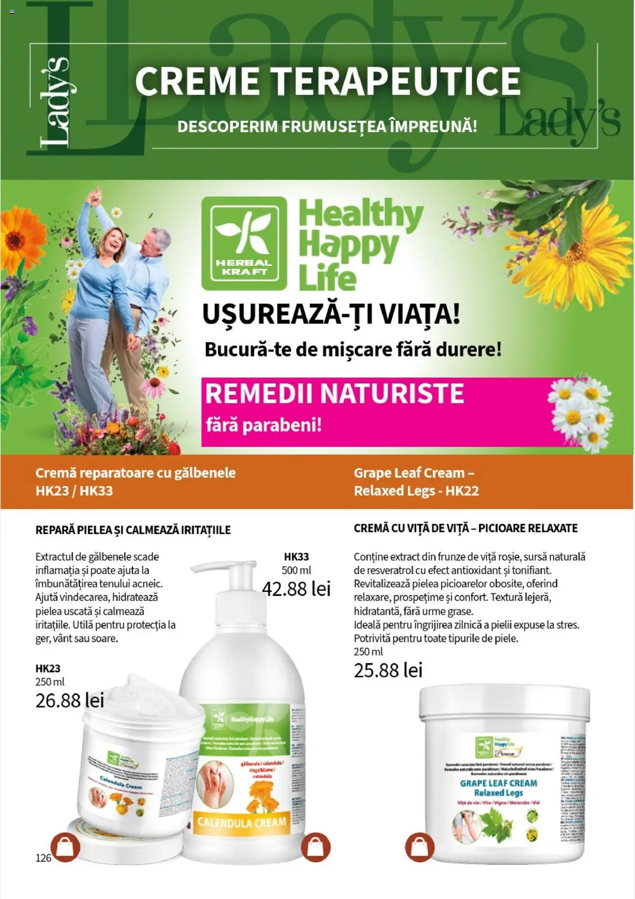 Noul catalog Lady’s – valabil de la 25.09.2025 | Pagină: 128 | Produse: Cremă