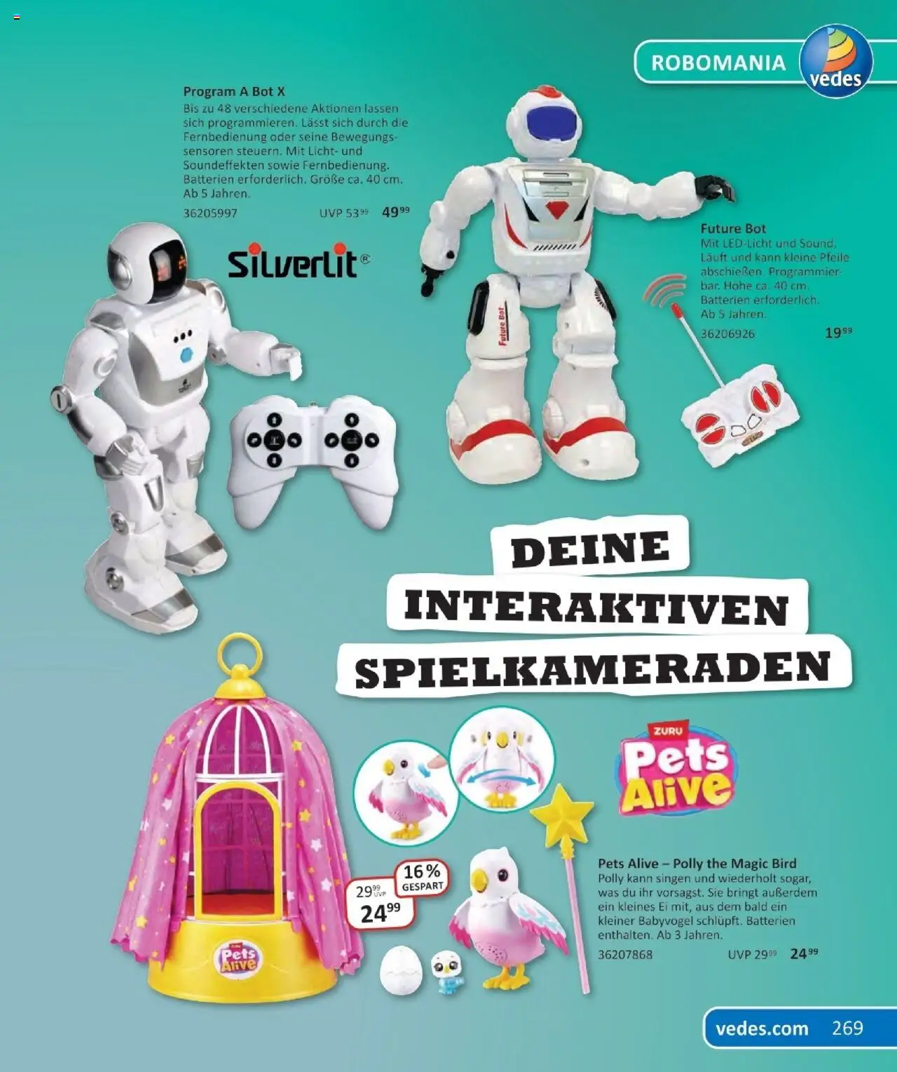 Vedes Das große Buch der Wünsche – gültig ab 29.09.2025 | Seite: 269 | Produkte: Batterien