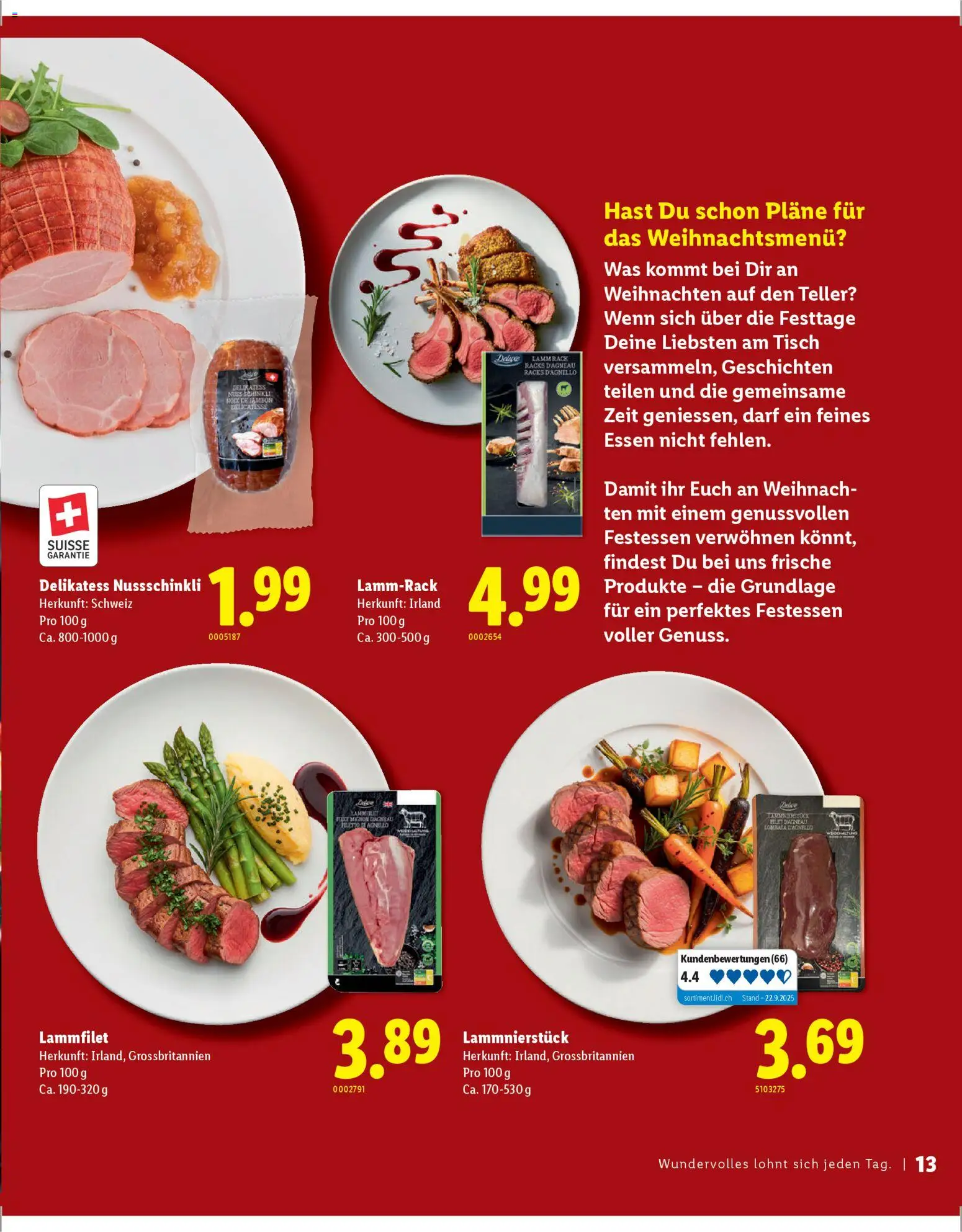 Lidl Aktionen Weihnachten – gültig ab 30.10.2025 | Seite: 13