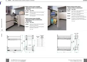 Elgrad - Katalog 2025 - Pregled kataloga iz trgovine Elgrad, vrijedi od 06.10.2025 | Stranica: 244 | Proizvodi: Košara, Vrata, Košare