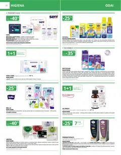 Norfa vaistinė leidinys galioja nuo 01.03.2026 | Puslapis: 28 | Prekių: Nagų lakas, Kelnaitės