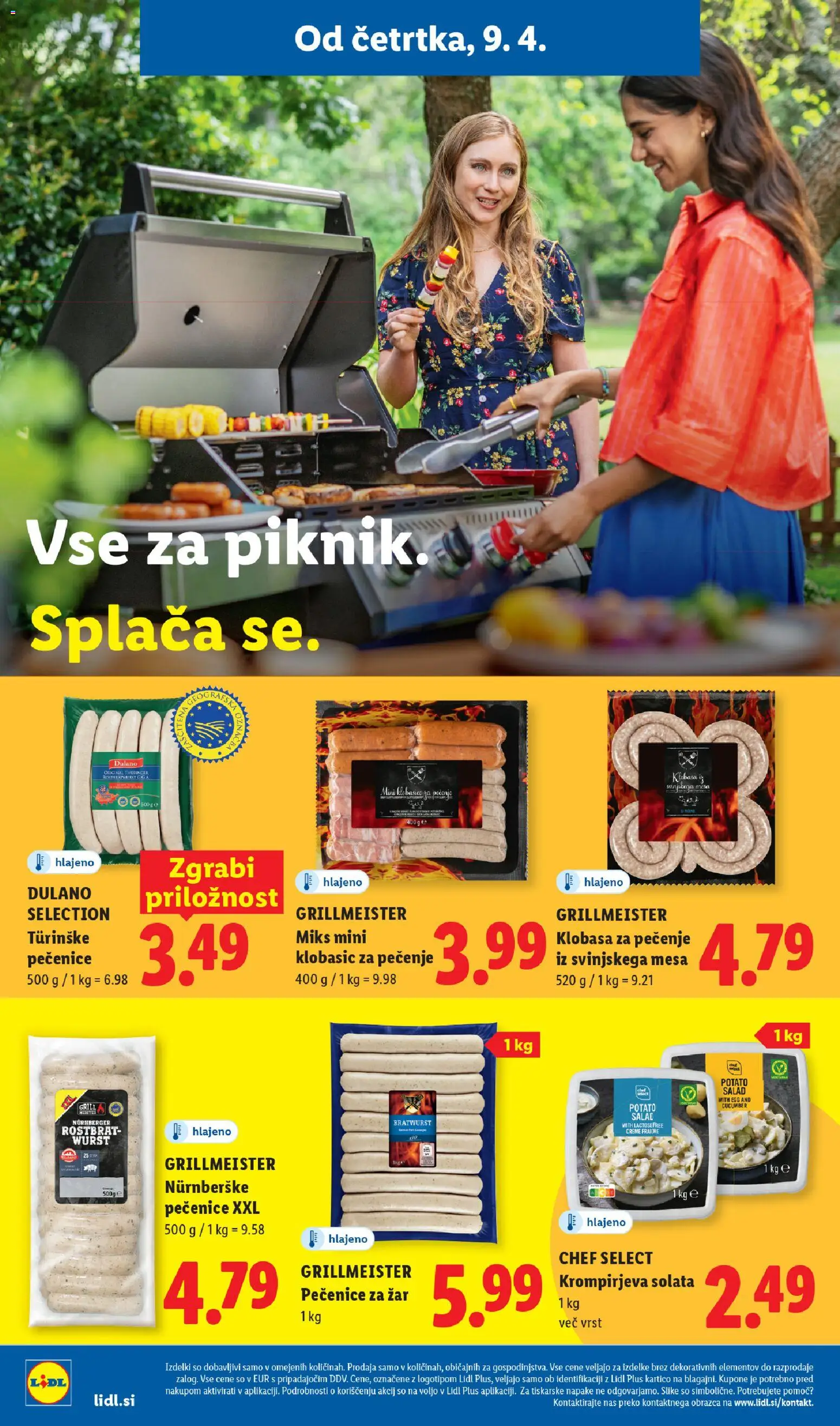 Novi Lidl katalog ponudbe – veljaven od 09.04.2026 | Stran: 20 | Izdelki: Zar, Solata