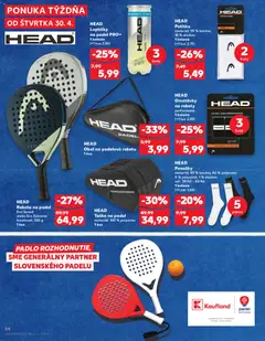 Kaufland SK akciós újság - amely érvényes a következő dátumtól: 30.04.2026 | Oldal: 54 | Termékek: Táska