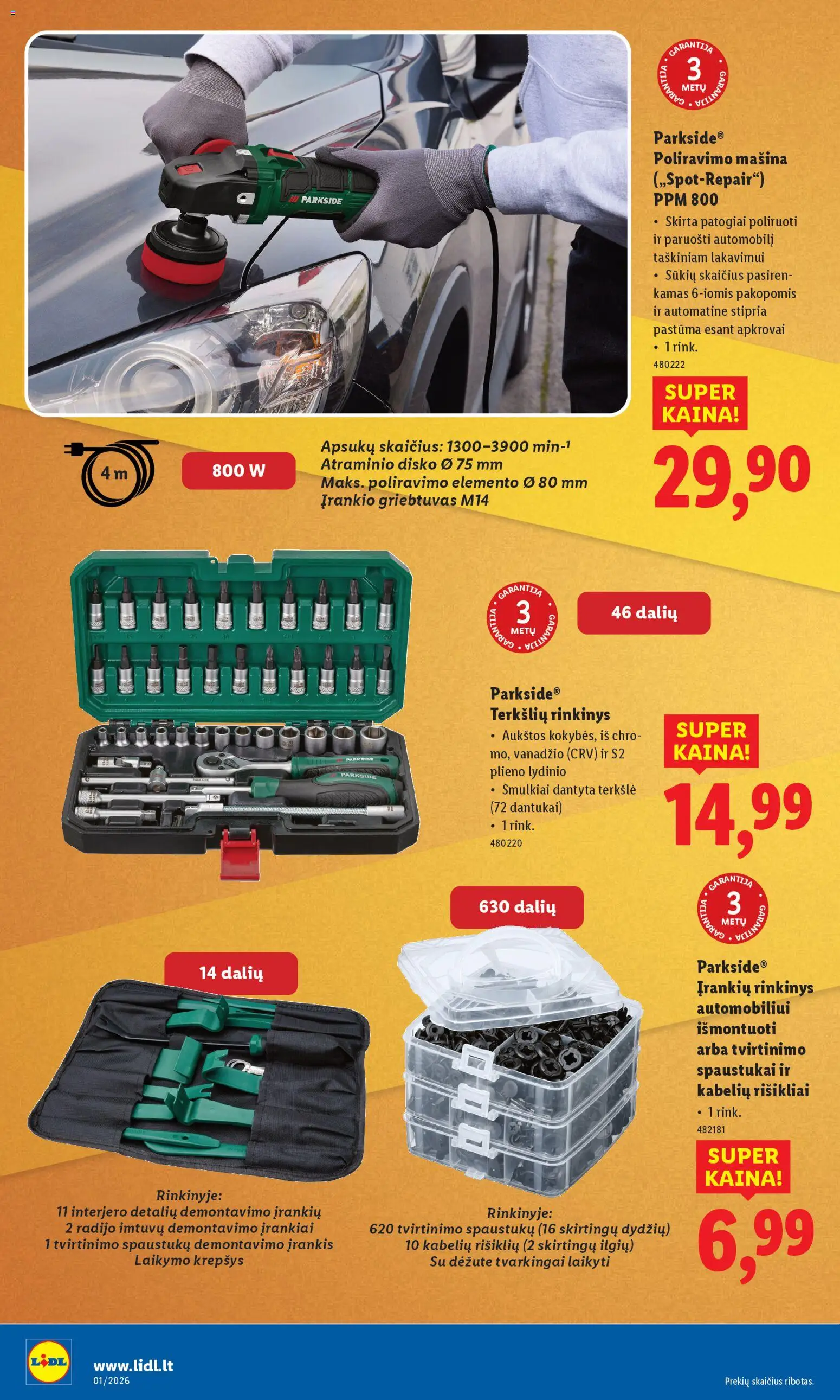 LIDL akcijos nuo 29.12.2025 | Puslapis: 22 | Prekių: Krepšys