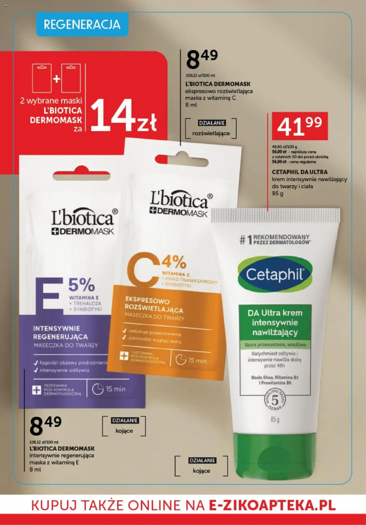 Ziko gazetka od 09.04.2026 | Strona: 4 | Produkty: Maseczka do twarzy, Masło, Maska, Krem