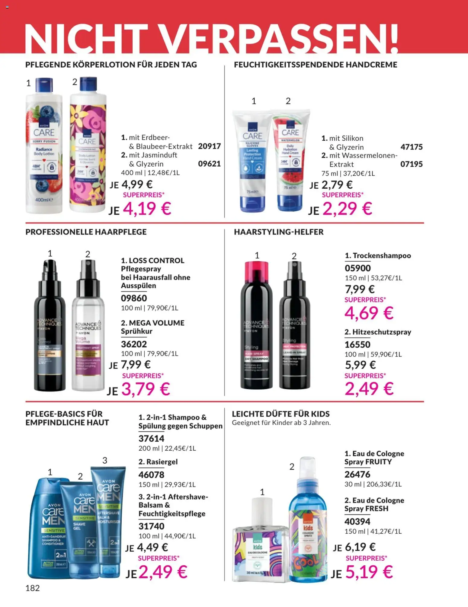 AVON Katalog Februar 2026 – gültig ab 01.02.2026 | Seite: 182