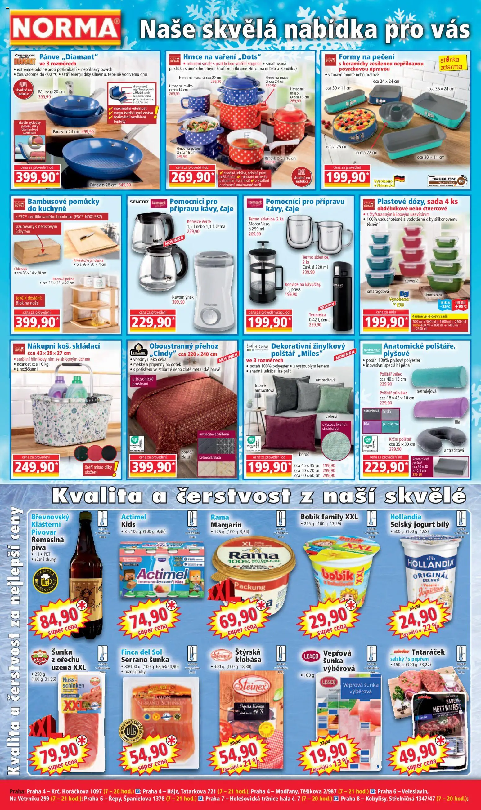 Norma leták od 12.01.2026 | Strana: 2 | Produkty: Jogurt, Chlebník, Deka, Margarín