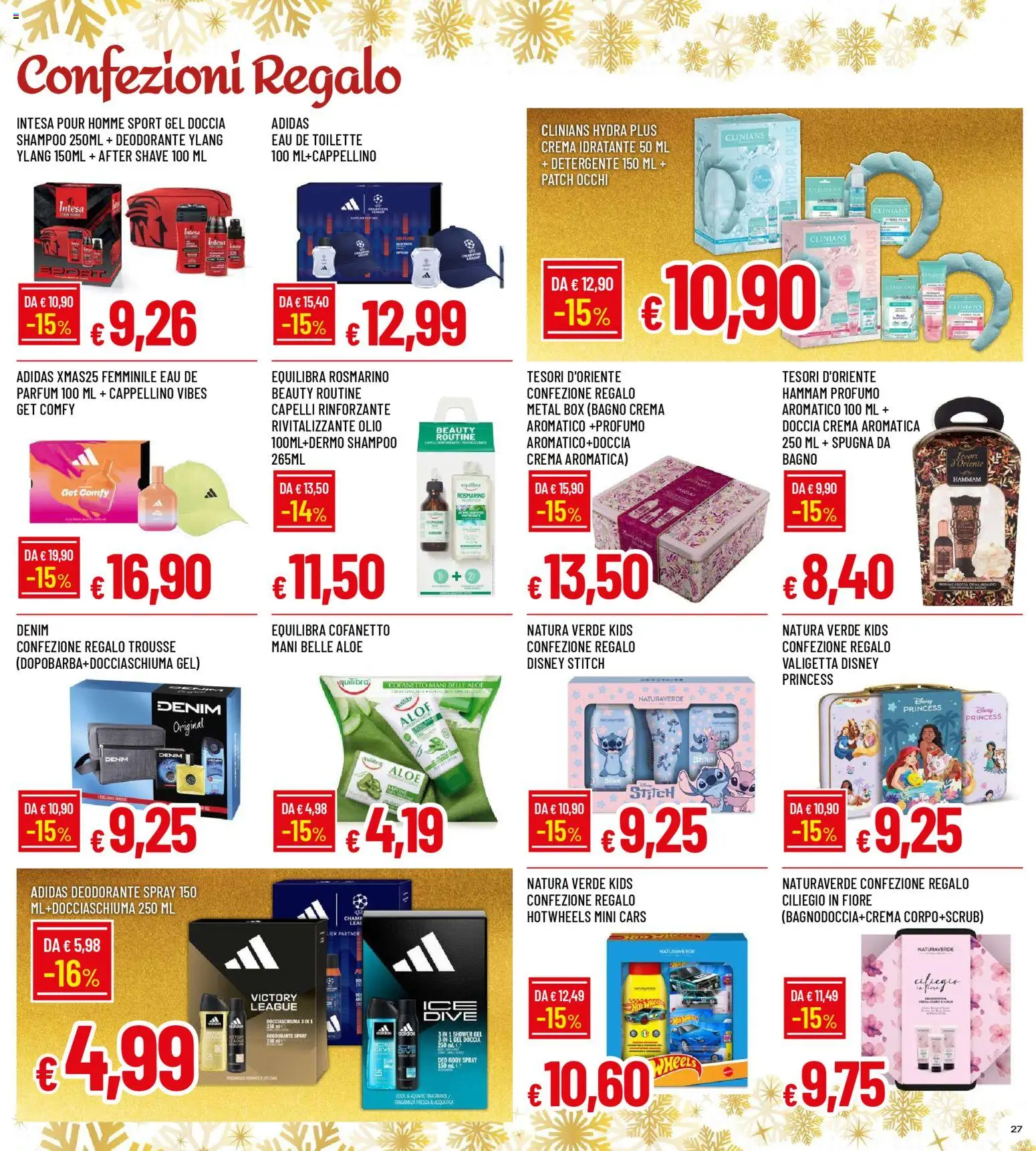Volantino Galassia del 15.12.2025 | Pagina: 27 | Prodotti: Shampoo, Crema, Bagno, Doccia