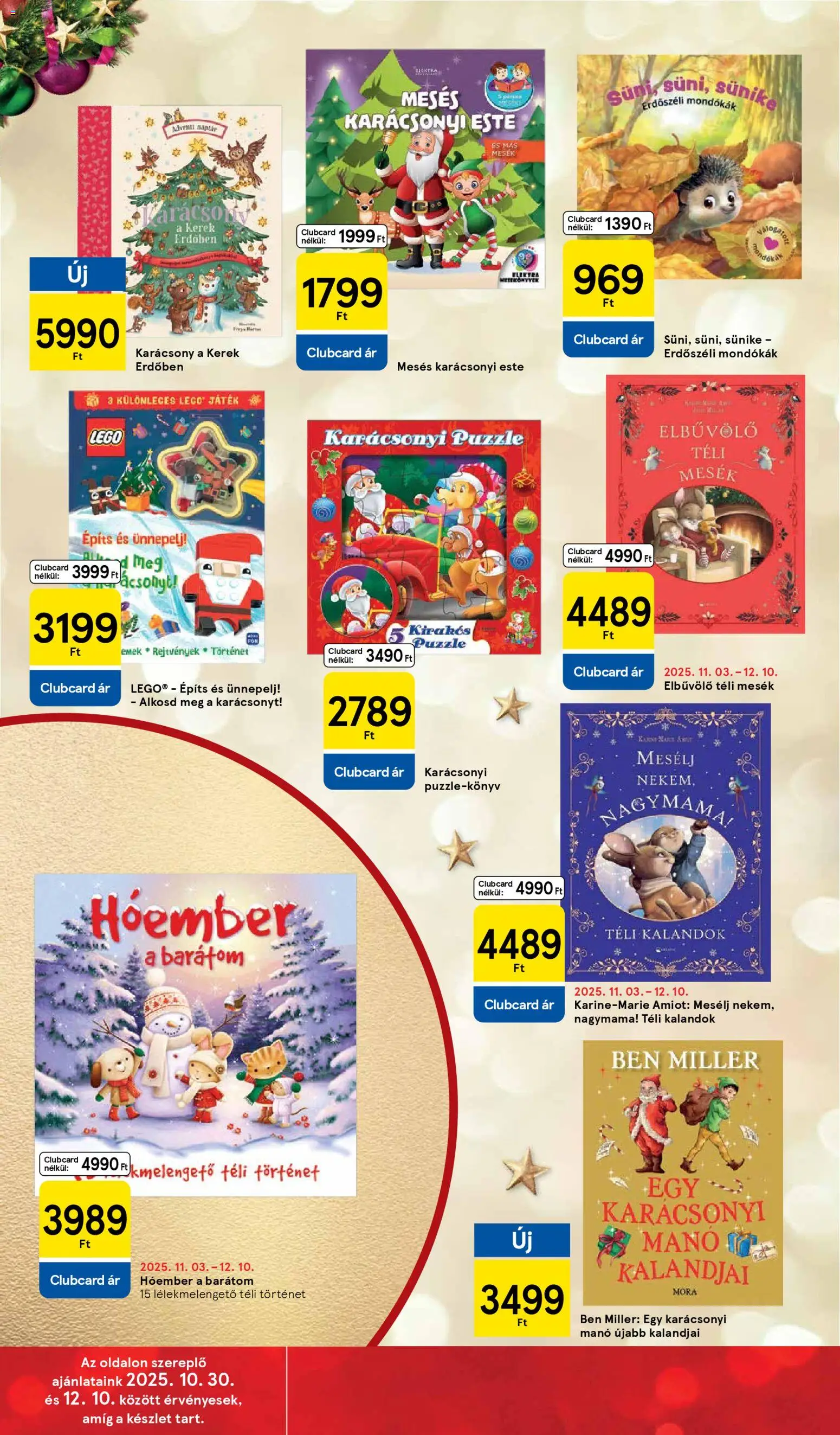 Tesco akciós ujság - amely érvényes a következő dátumtól: 26.11.2025 | Oldal: 44 | Termékek: Puzzle, Játék