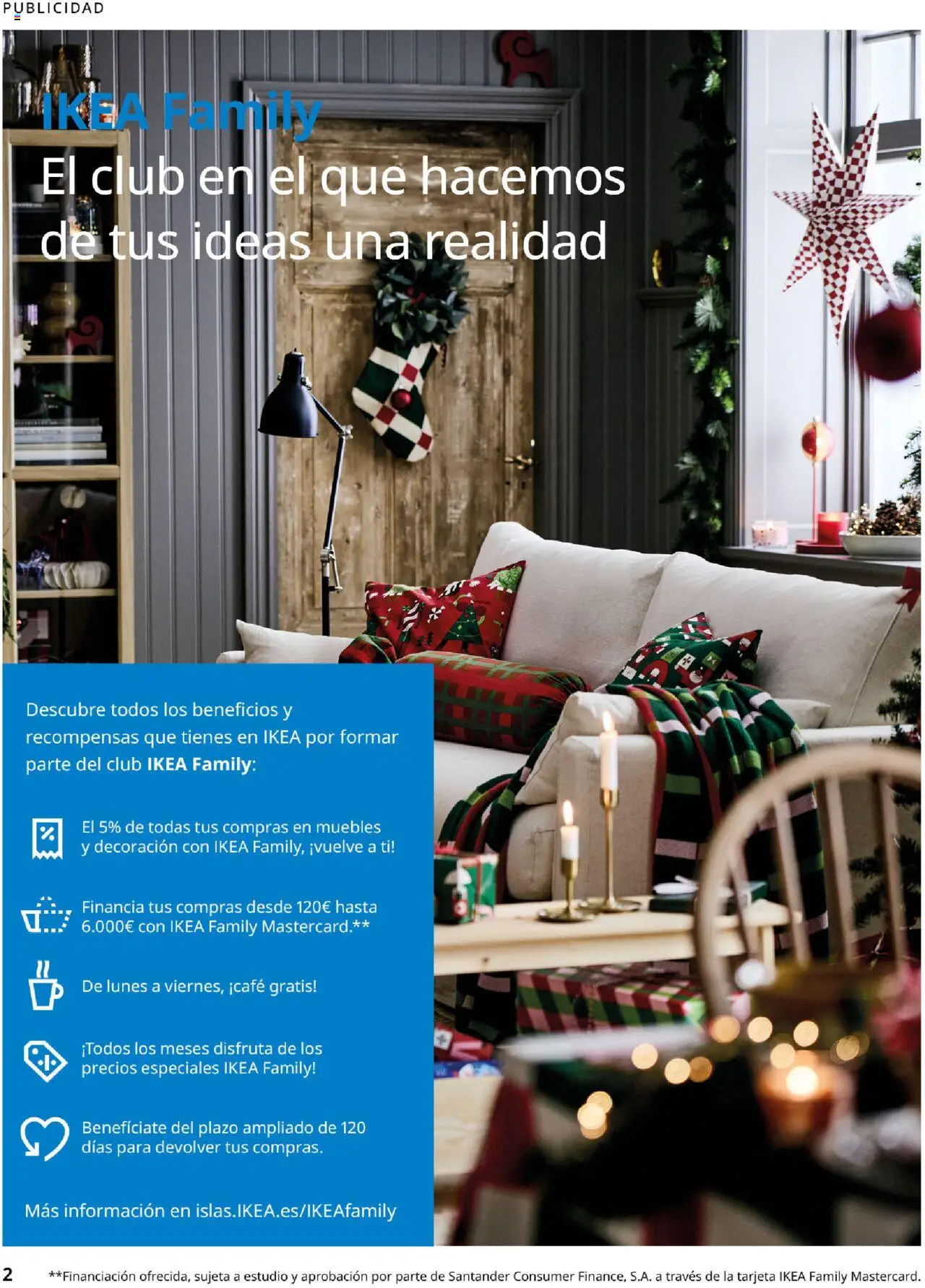 Catálogo IKEA Brochure de navidad │ válido desde el 01.10.2025 | Página: 2 | Productos: Café, Muebles