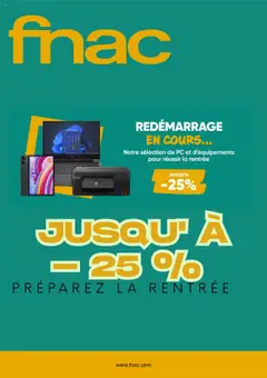 Fnac - Prévisualisation de Fnac catalogue valide à partir de 11.08.2025