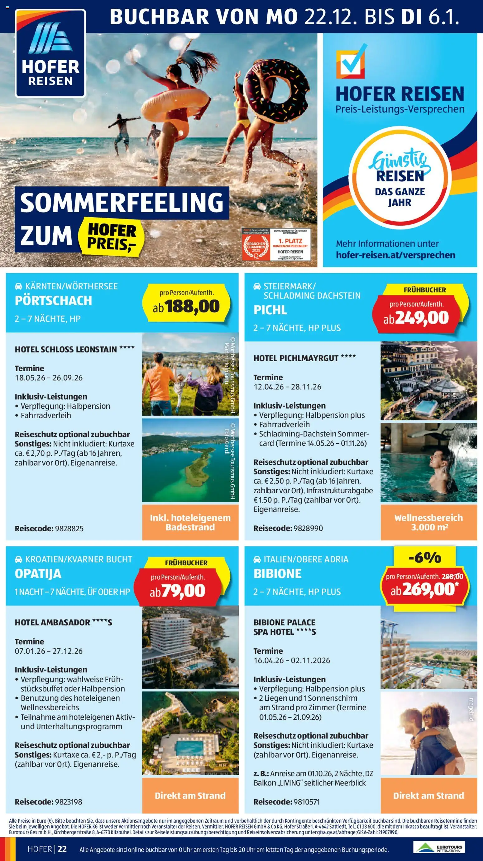 Hofer Flugblatt gültig ab 22.12.2025 | Seite: 26 | Produkte: Uhr