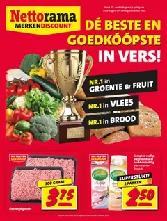 Nettorama - Folder - Voorbeeld van een folder van Nettorama, geldig van 20.10.2025
