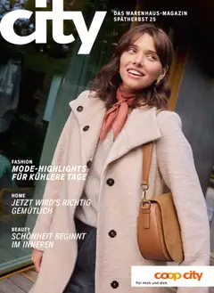 Coop City Aktionen ab 01.10.2025 gültig