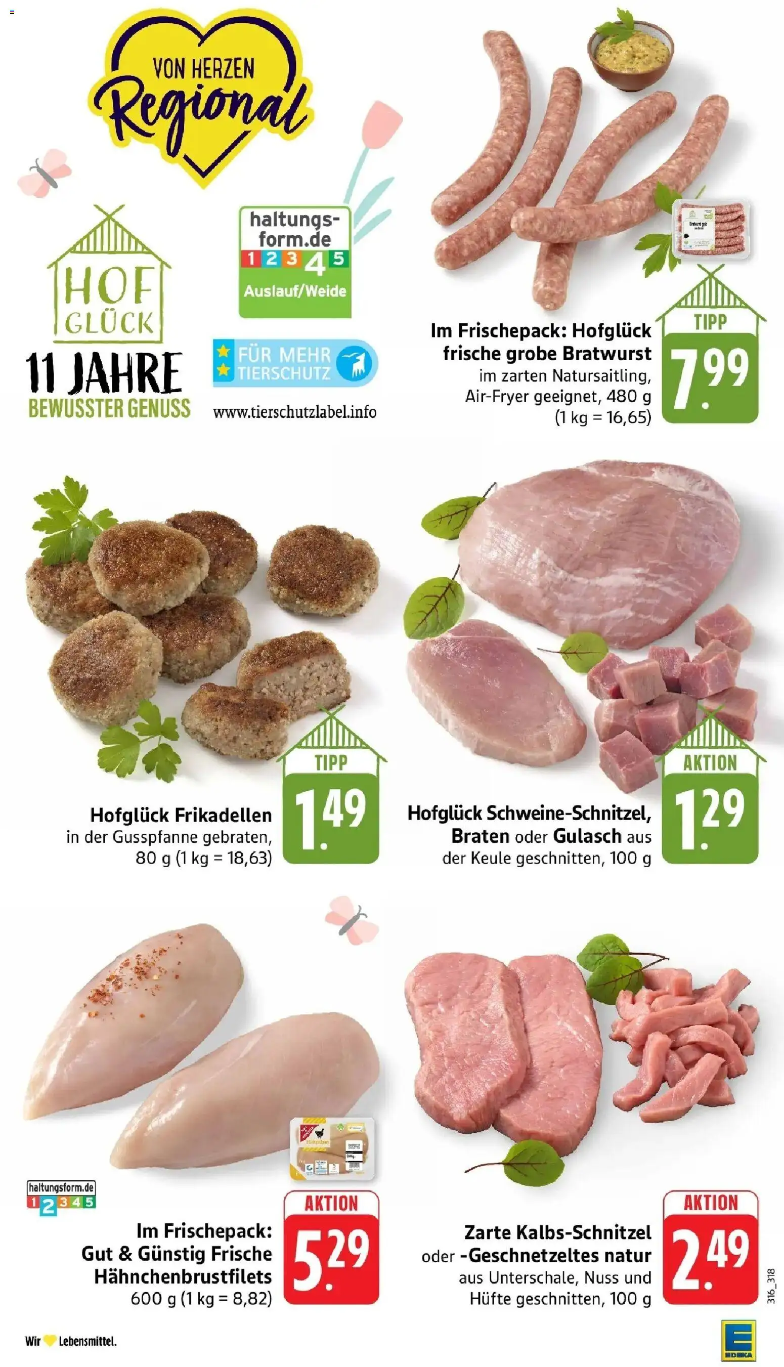 E center Prospekt Besigheim	 – gültig ab 23.03.2026 | Seite: 11 | Produkte: Bratwurst, Gulasch