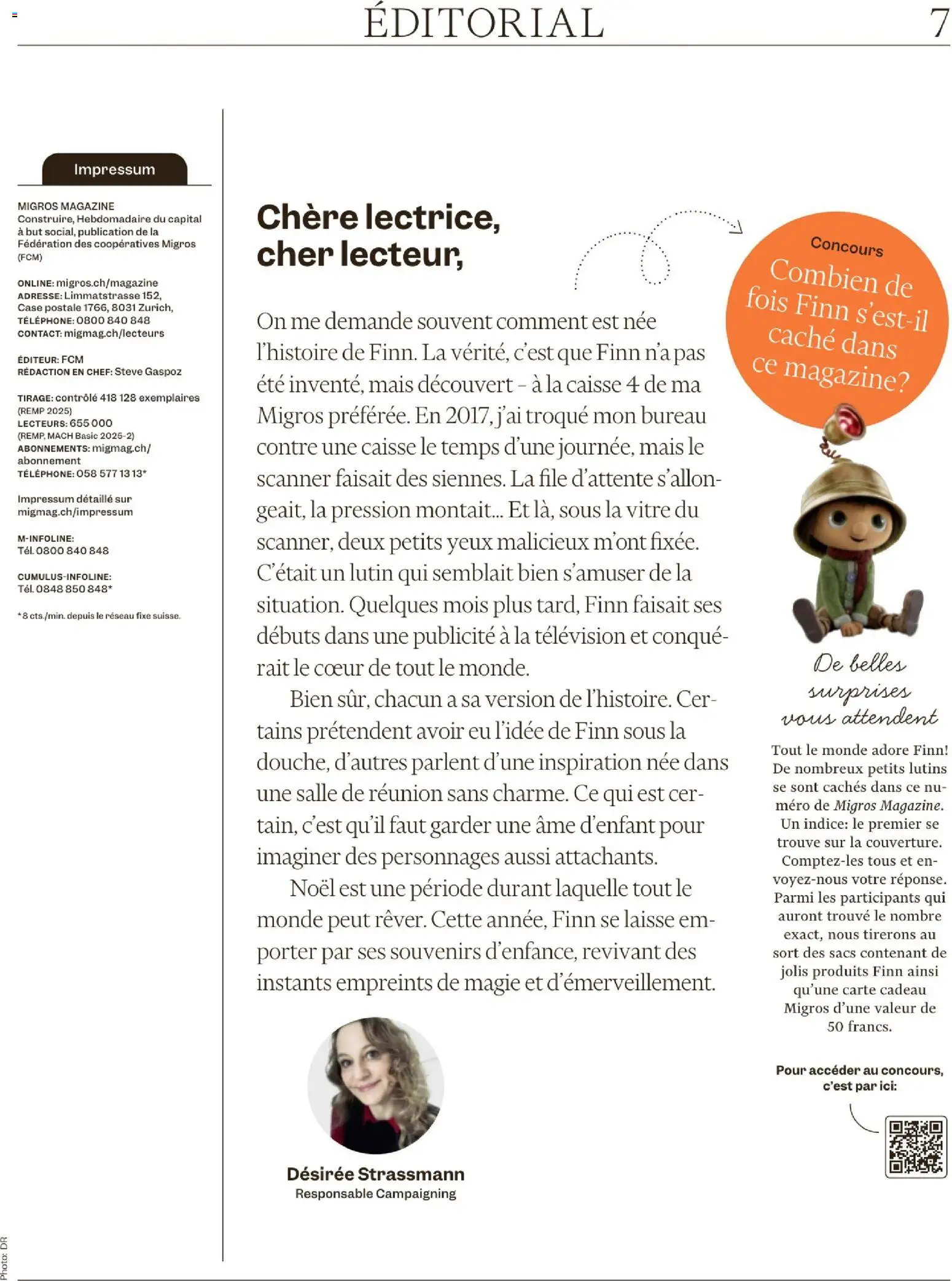 Migros Magazin FR – gültig ab 24.11.2025 | Seite: 7