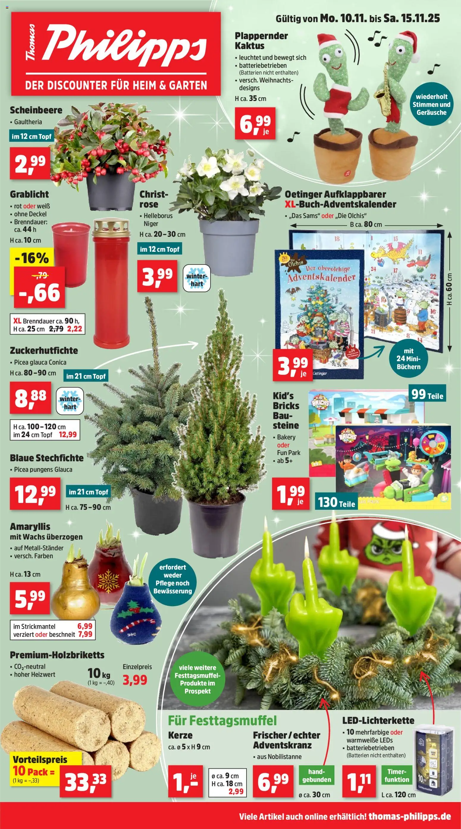 Thomas Philipps Prospekt – gültig ab 10.11.2025 | Seite: 1 | Produkte: Batterien