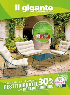 Anteprima del volantino Il Gigante volantino Aria Aperta valido a partire dal 09.04.2026