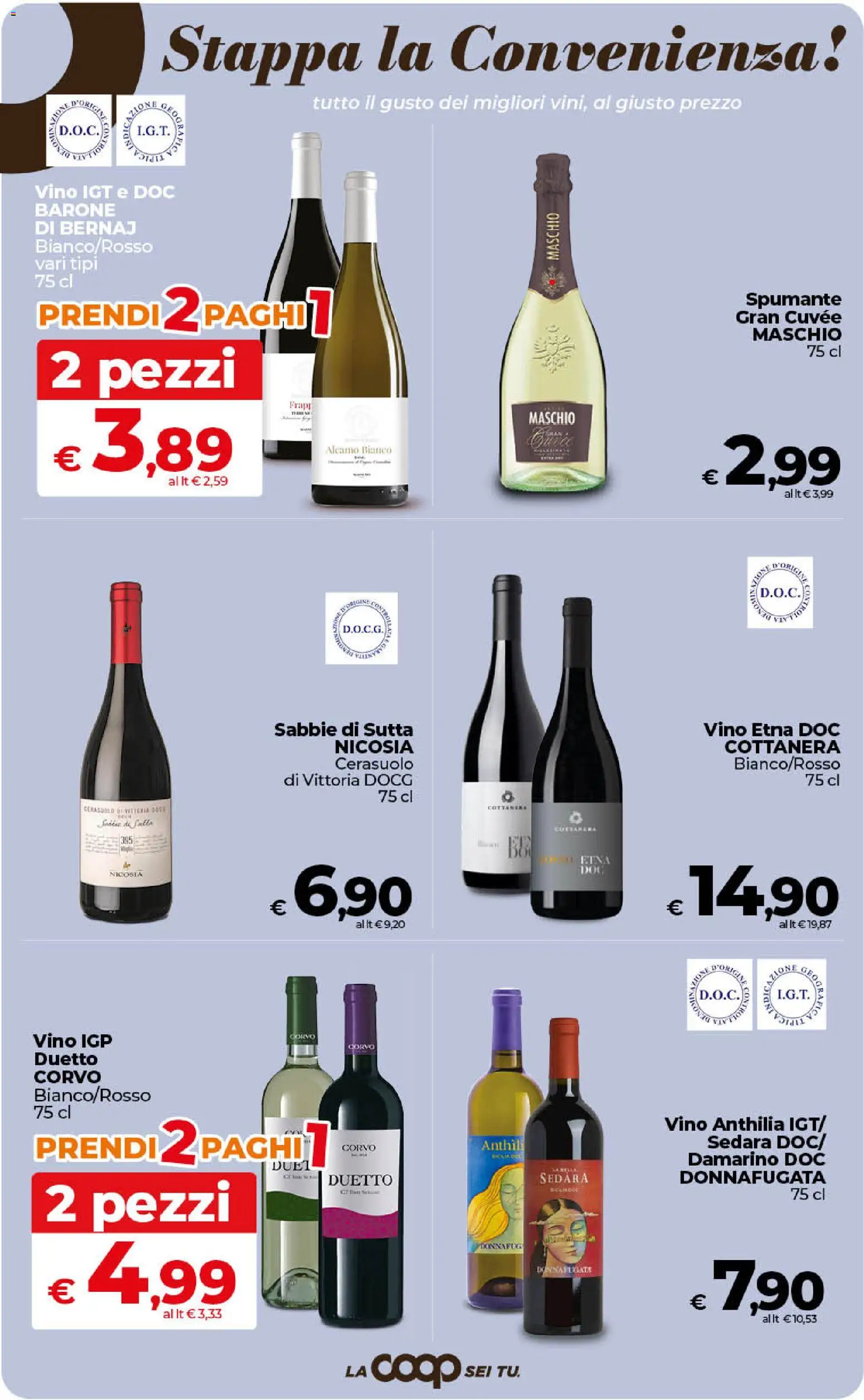 Volantino Ipercoop del 24.02.2026 | Pagina: 38 | Prodotti: Vino, Spumante