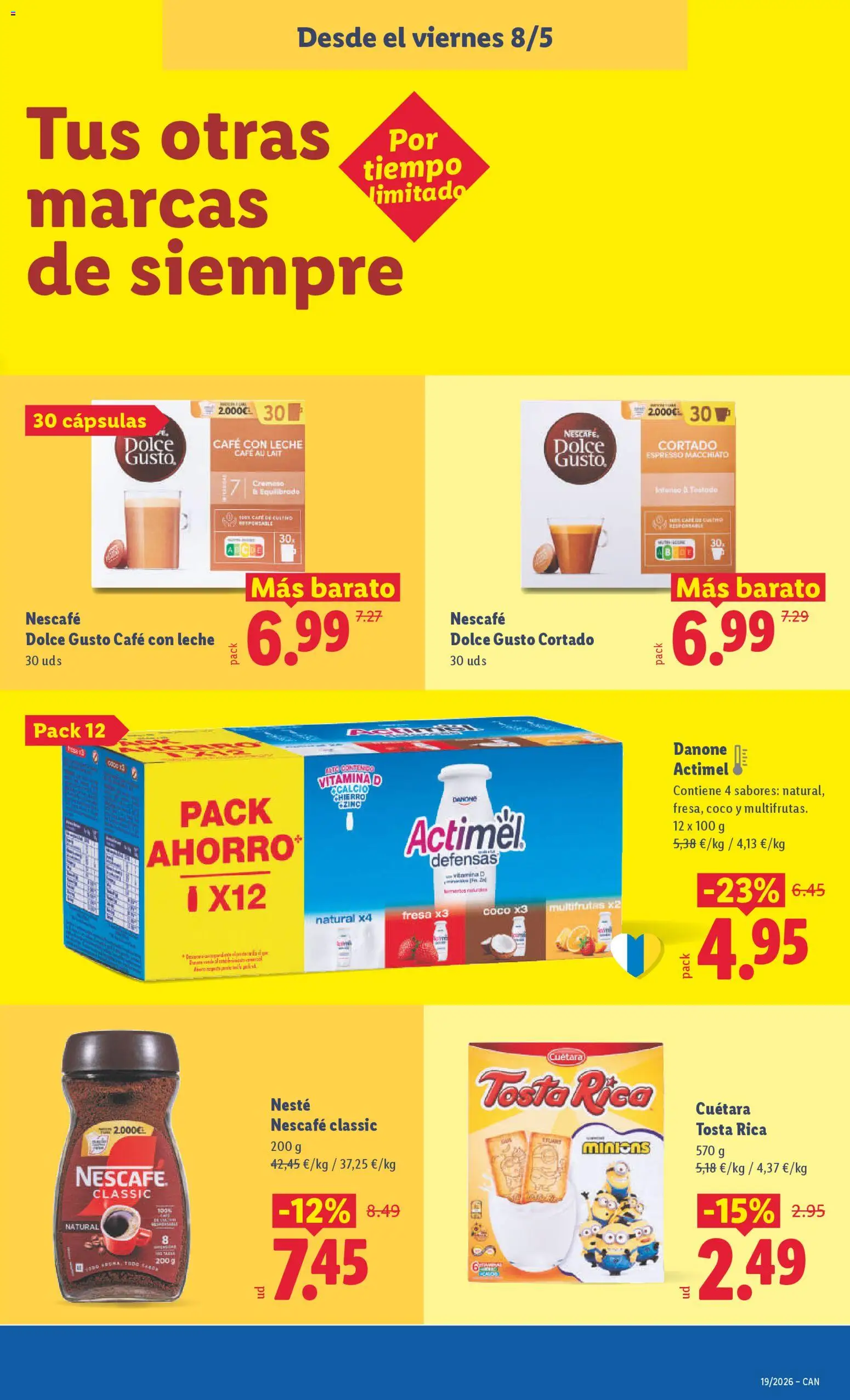 Lidl folleto │ válido desde el 04.05.2026 | Página: 41 | Productos: Café con leche, Leche, Café, Τυρόπιτα