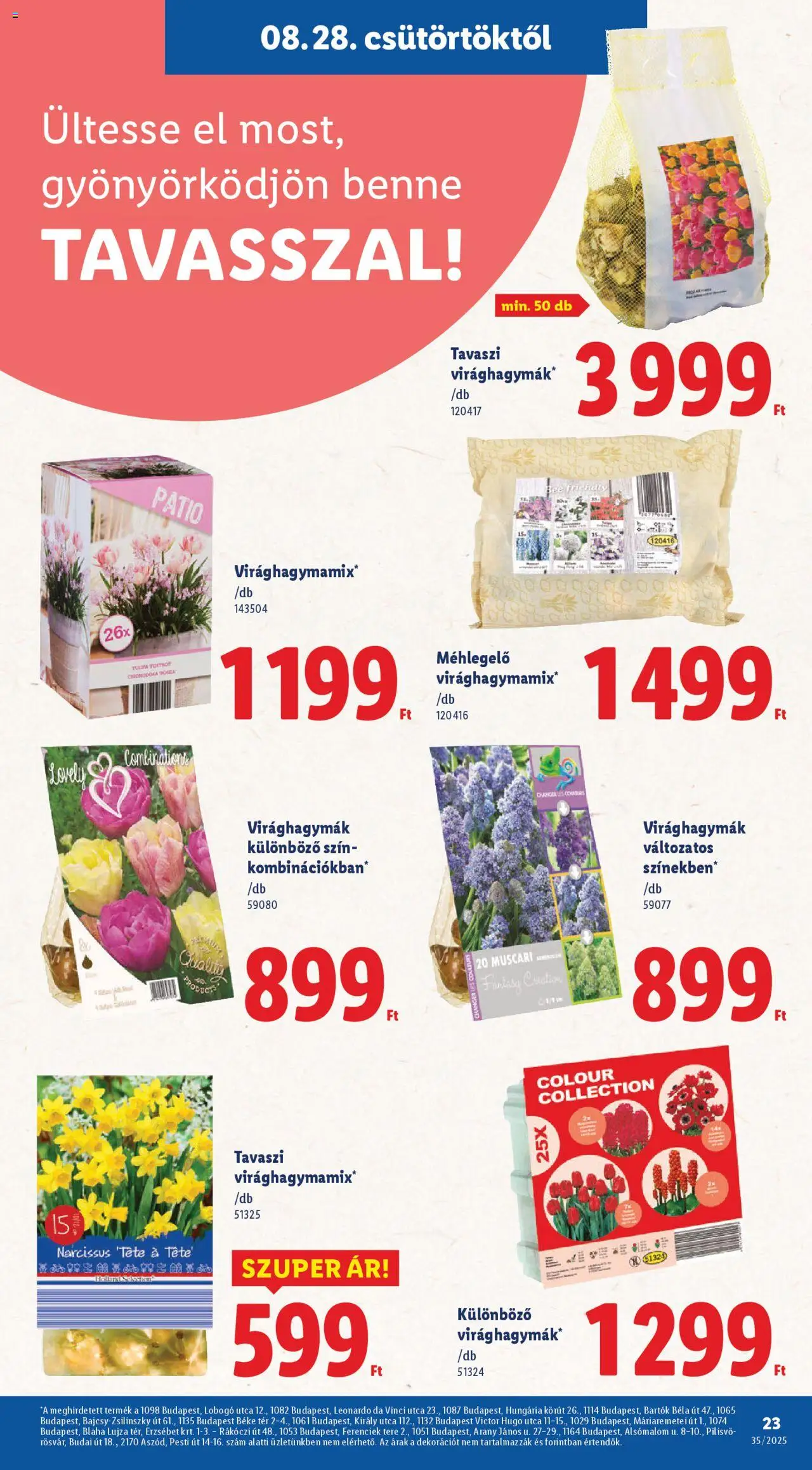 Lidl akciós ujság - amely érvényes a következő dátumtól: 28.08.2025 | Oldal: 23